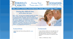 Desktop Screenshot of ferrellscaskets.com